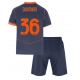 Inter Milan Matteo Darmian #36 Rezervni Dres za djecu 2025-26 Kratak Rukav (+ Kratke hlače)